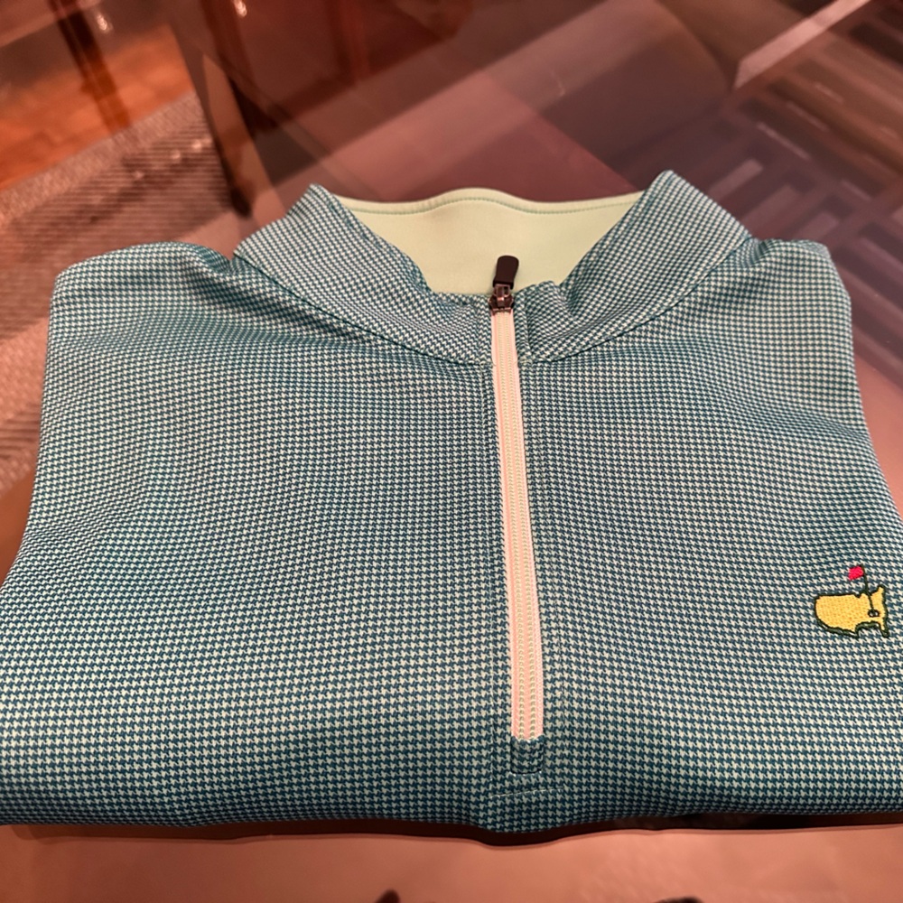 Large masters quarter zip pullover.